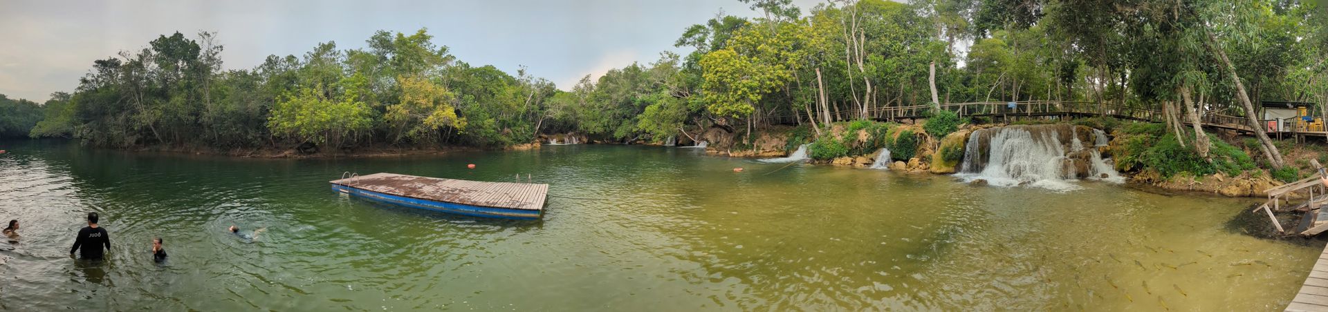 Panorama parku u Rio Formosco