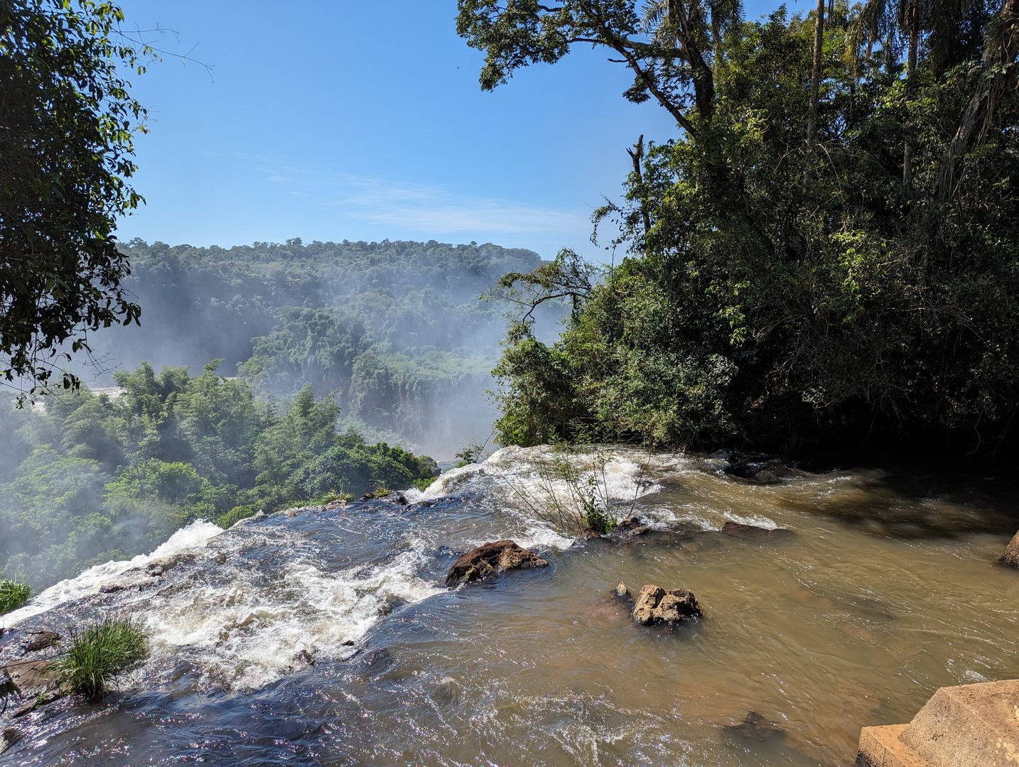 Iguaçu z argentinské strany