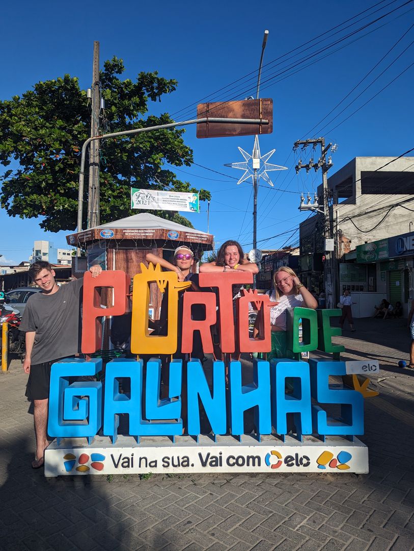 Porto de Galinhas - Já, Kaarlo, Lucy a Annika