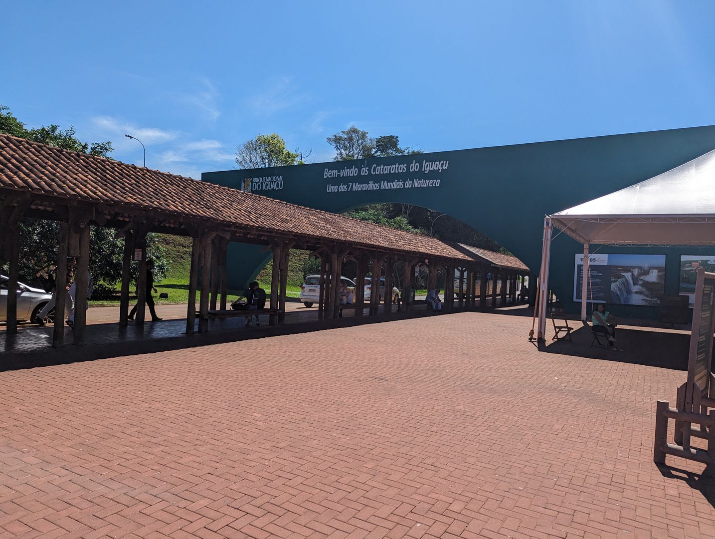 Brána do národního parku Iguaçu