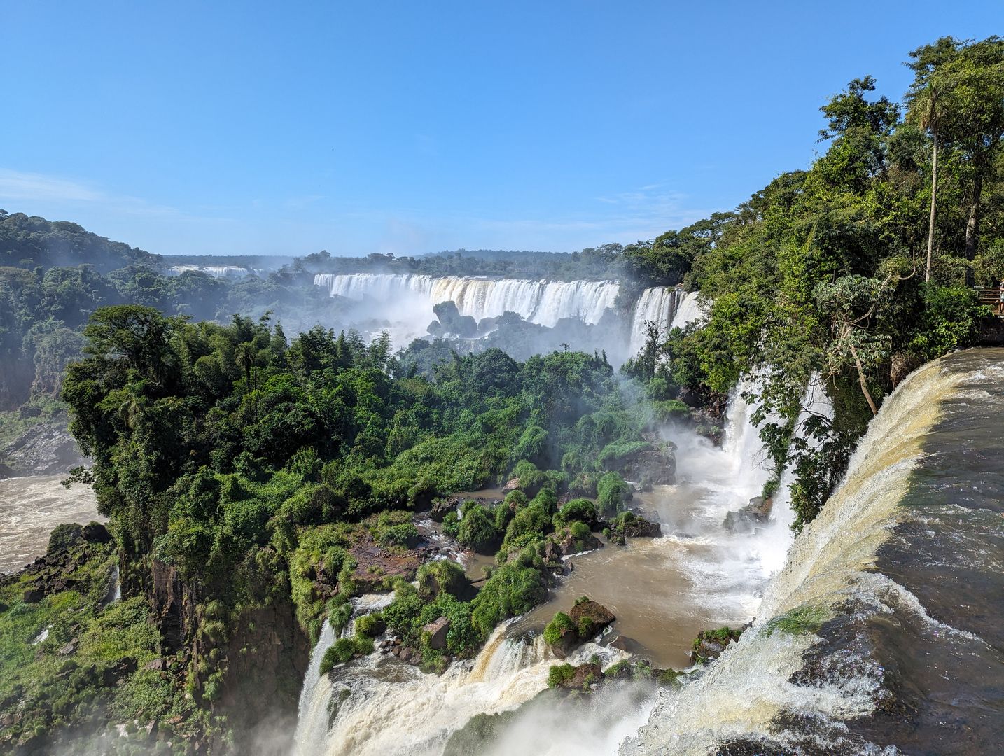 Iguaçu z argentinské strany